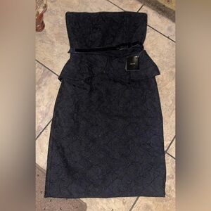 New with tags white house/black market label strapless dress size 8